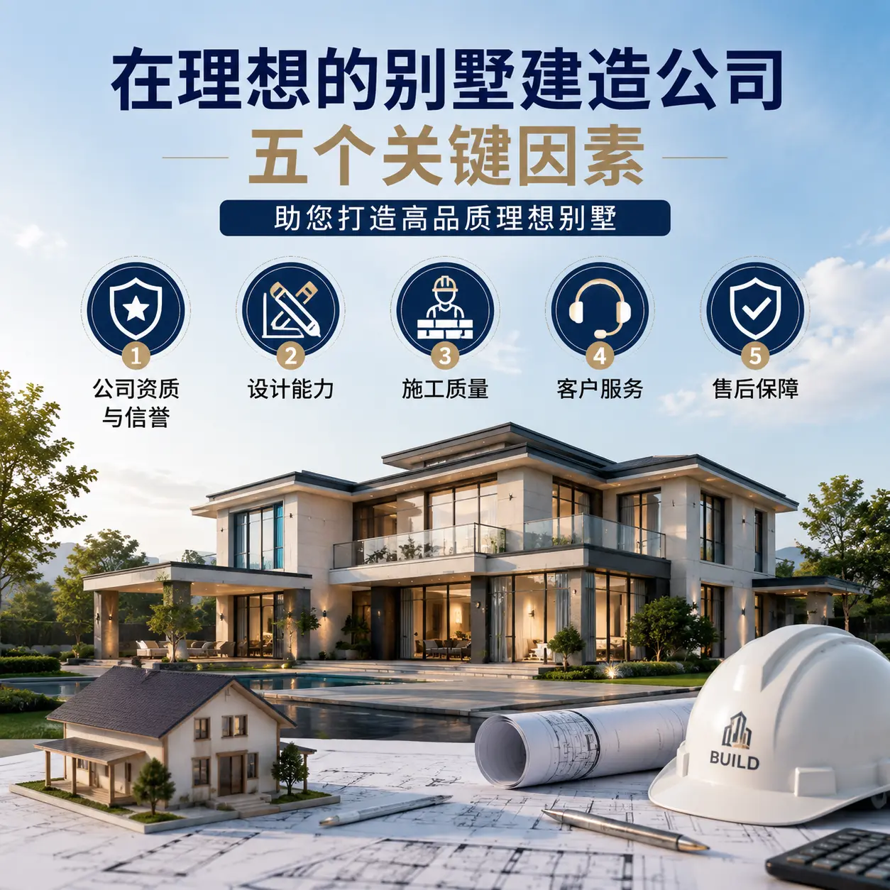 在 山东 找到理想别墅建造公司的五个关键因素