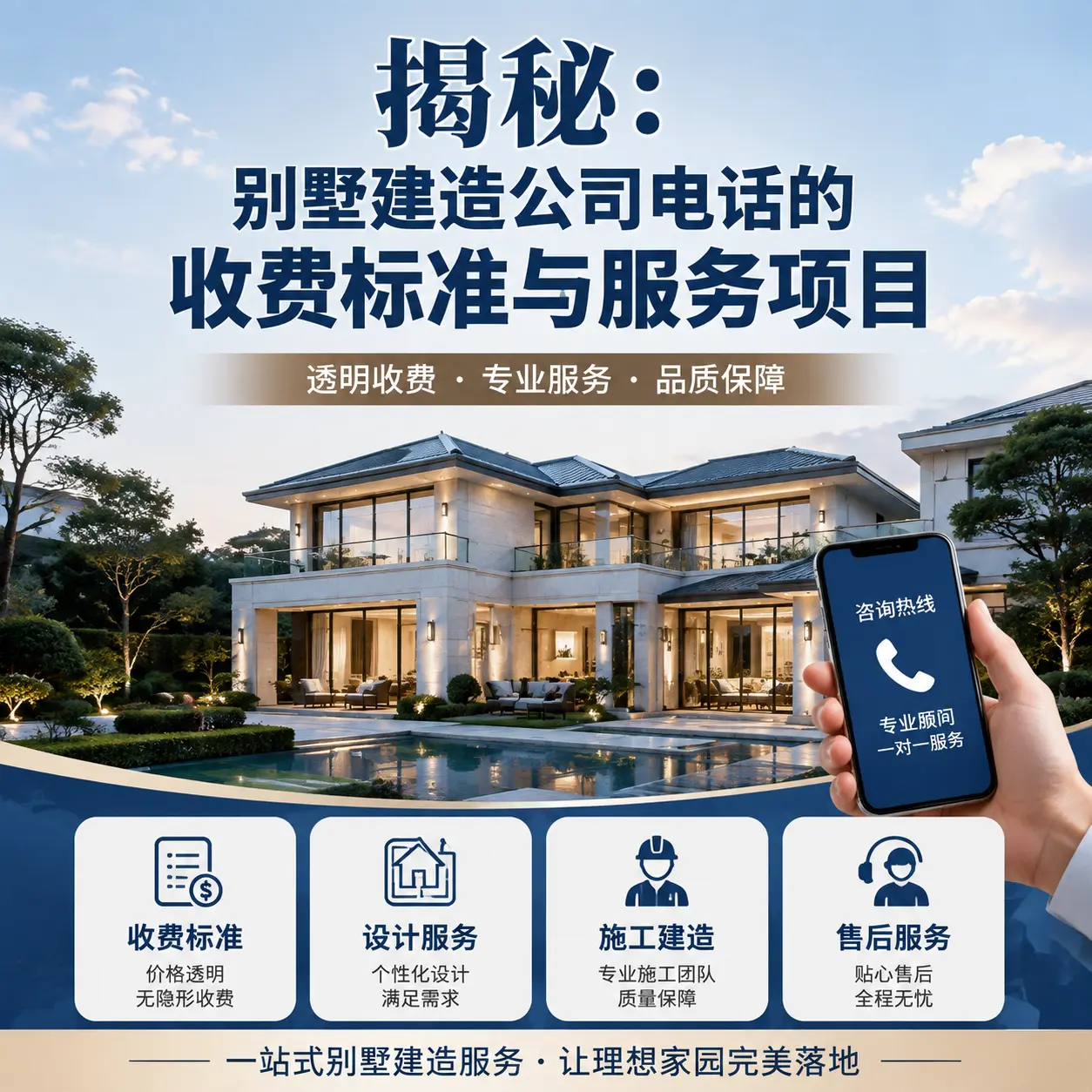 揭秘：山东别墅建造公司电话的收费标准与服务项目