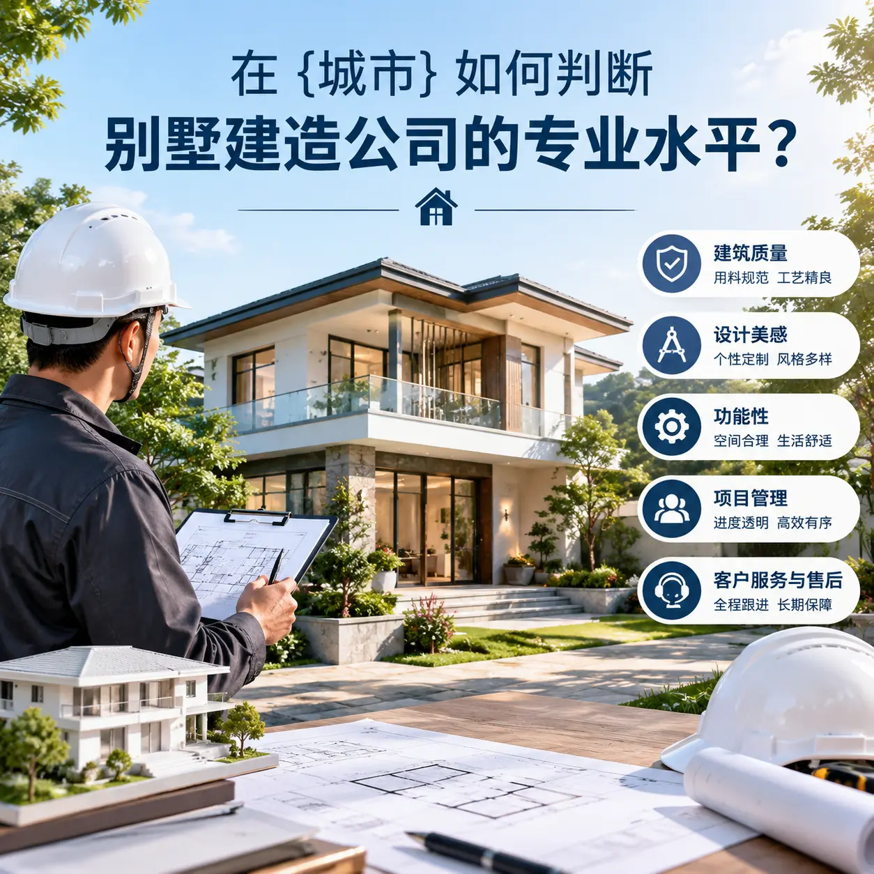 在 山东 如何判断别墅建造公司的专业水平？