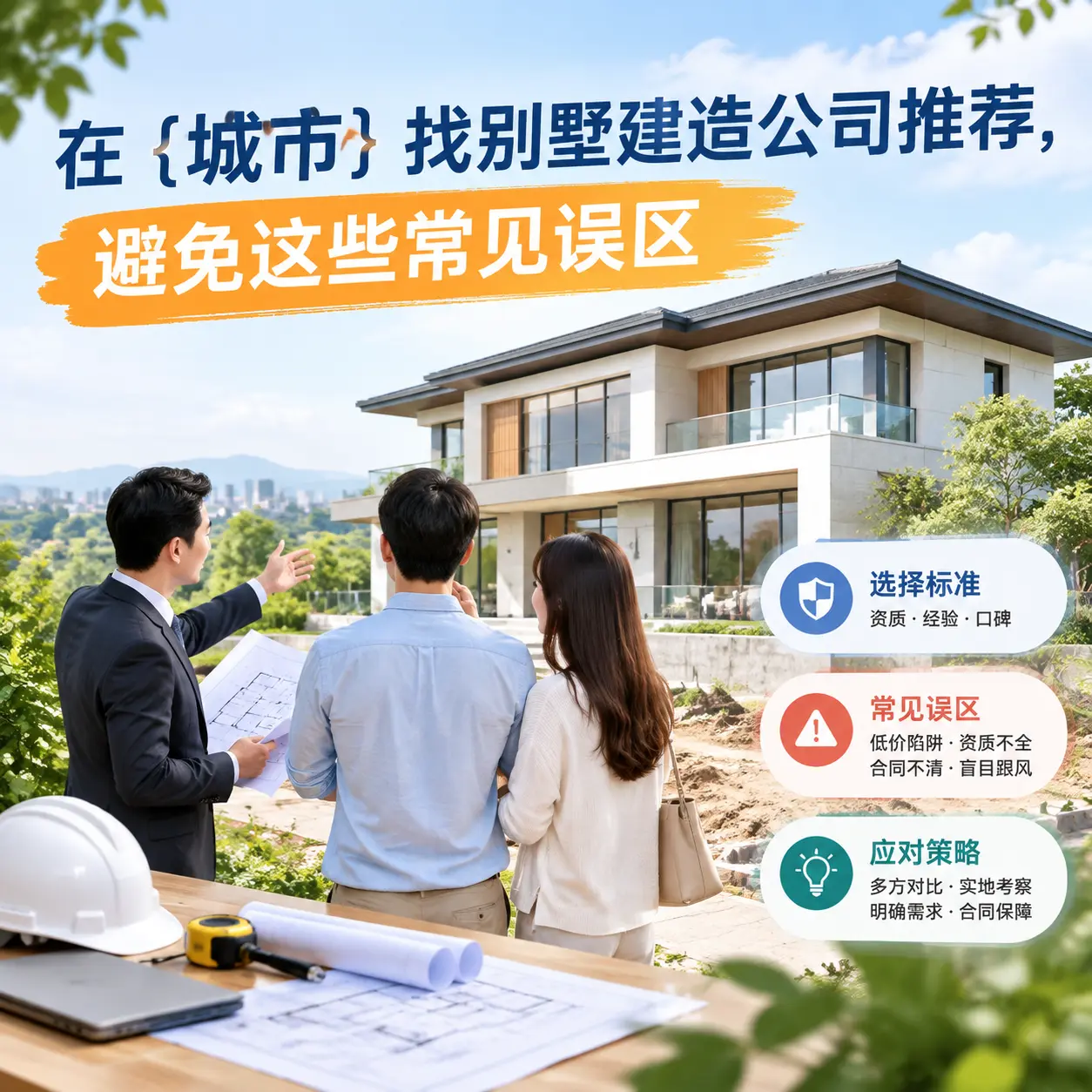 在 山东 找别墅建造公司推荐，避免这些常见误区