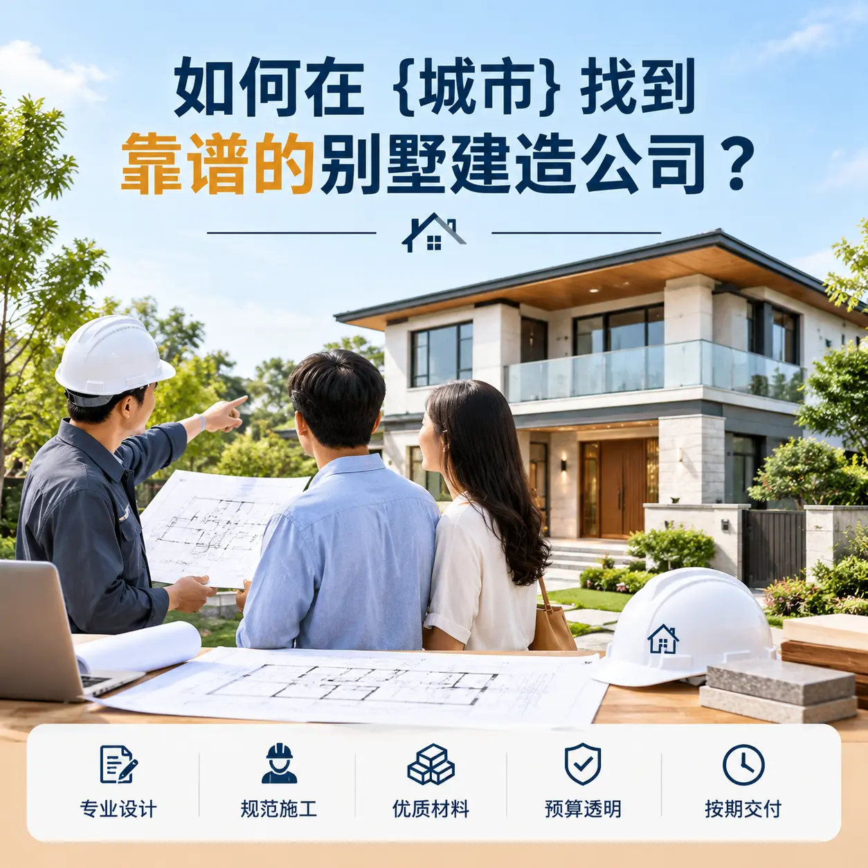 如何在 山东 找到靠谱的别墅建造公司？