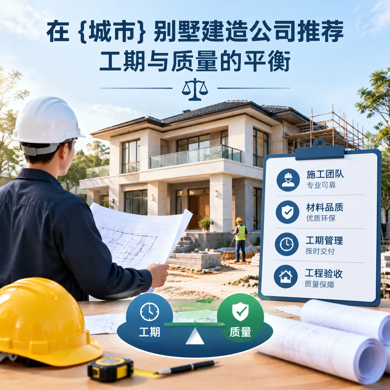 在 山东 别墅建造公司推荐,工期与质量的平衡