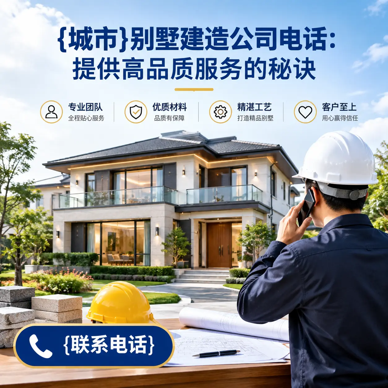 山东别墅建造公司电话:提供高品质服务的秘诀