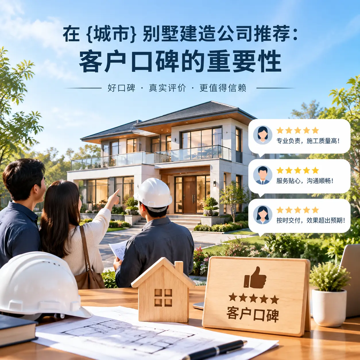 在 山东 别墅建造公司推荐：客户口碑的重要性
