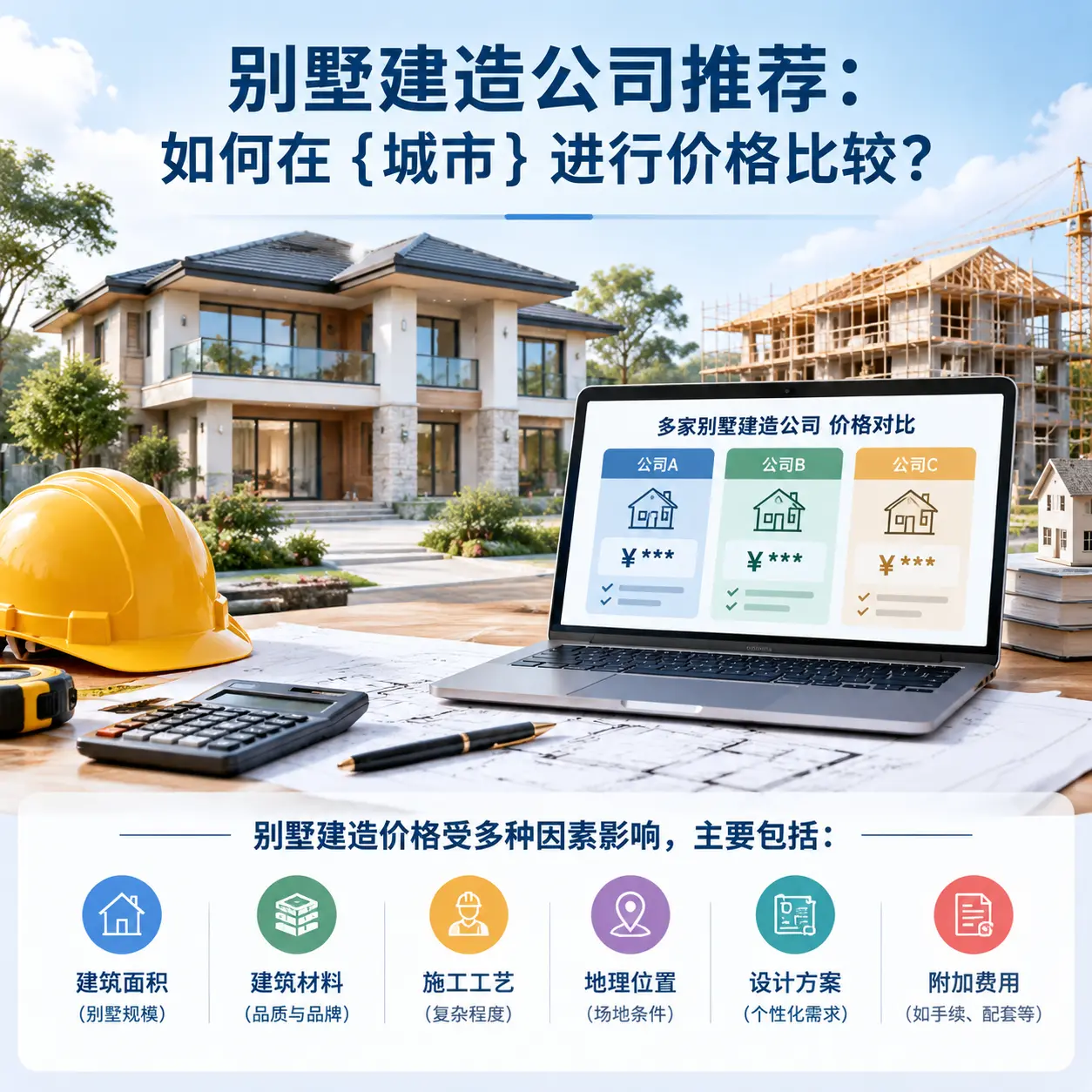 别墅建造公司推荐:如何在 山东 进行价格比较?