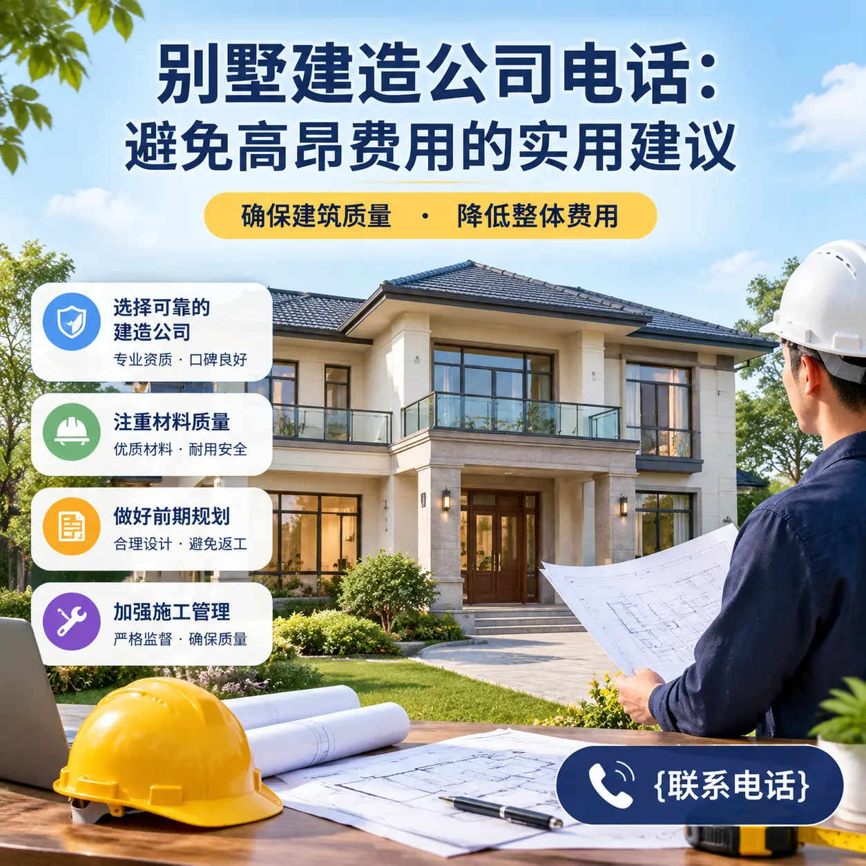 山东别墅建造公司电话：避免高昂费用的实用建议