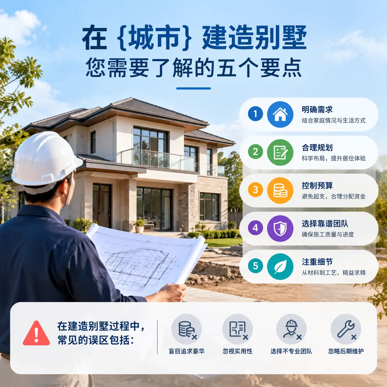 在 山东 建造别墅，您需要了解的五个要点