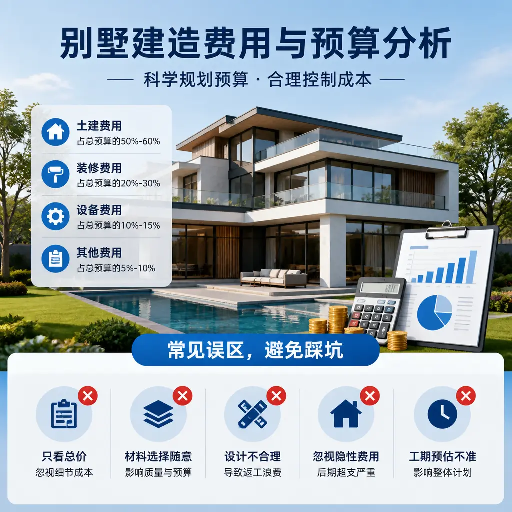 别墅建造公司推荐: 山东 建造别墅的费用与预算分析