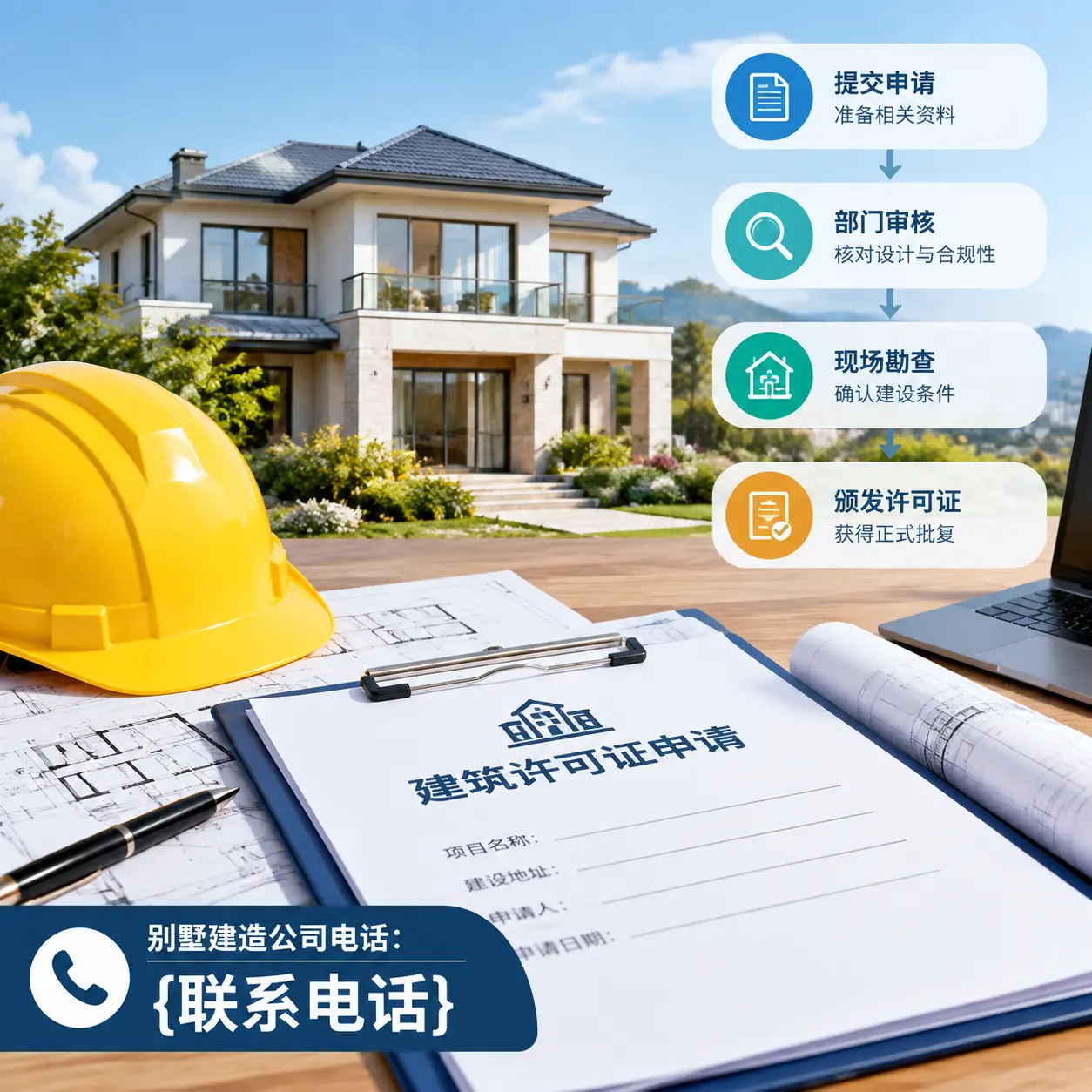 别墅建造公司电话:在山东建造前的准备工作