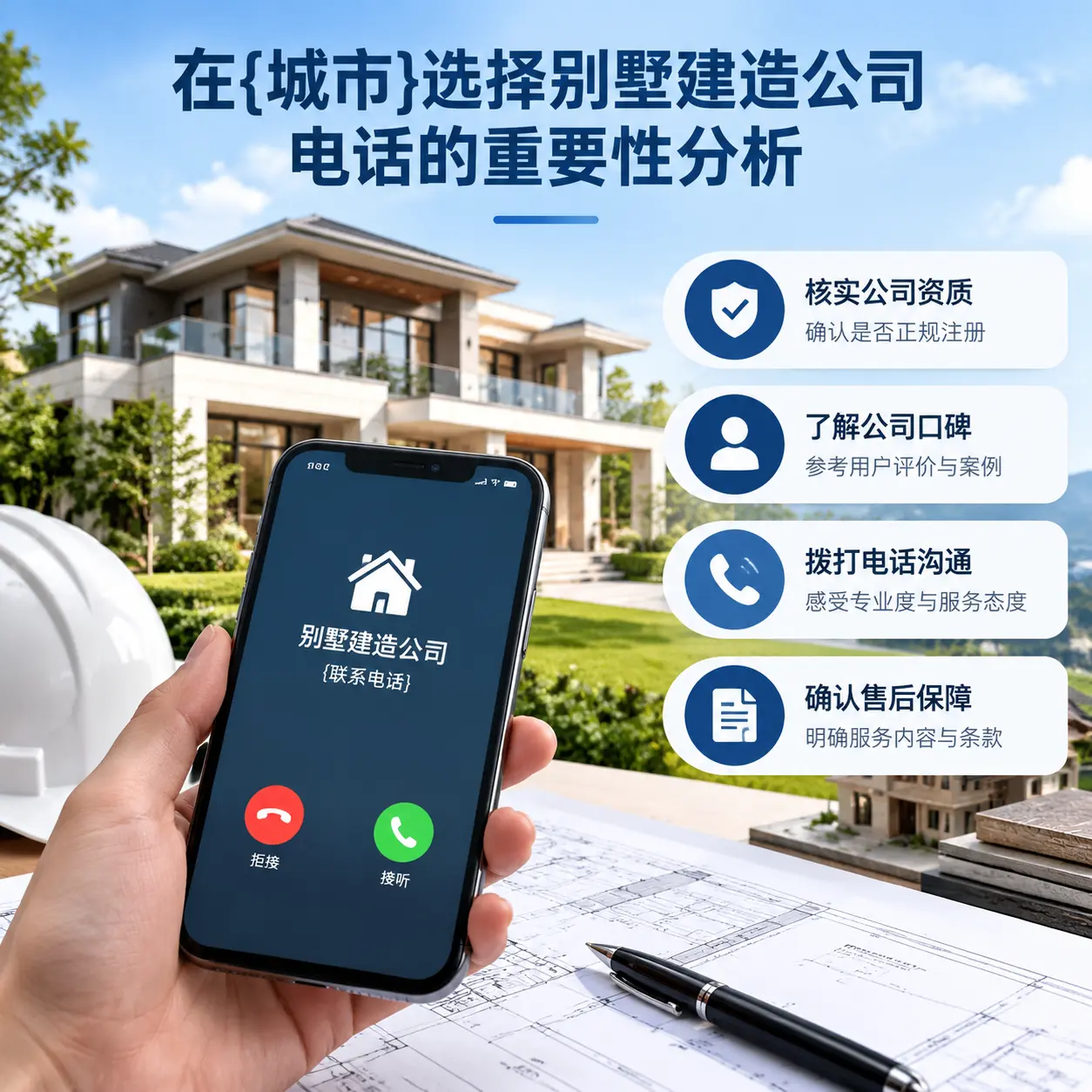 在山东选择别墅建造公司电话的重要性分析