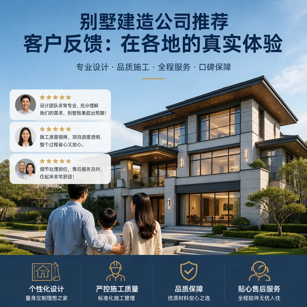 别墅建造公司推荐的客户反馈：在 山东 的真实体验