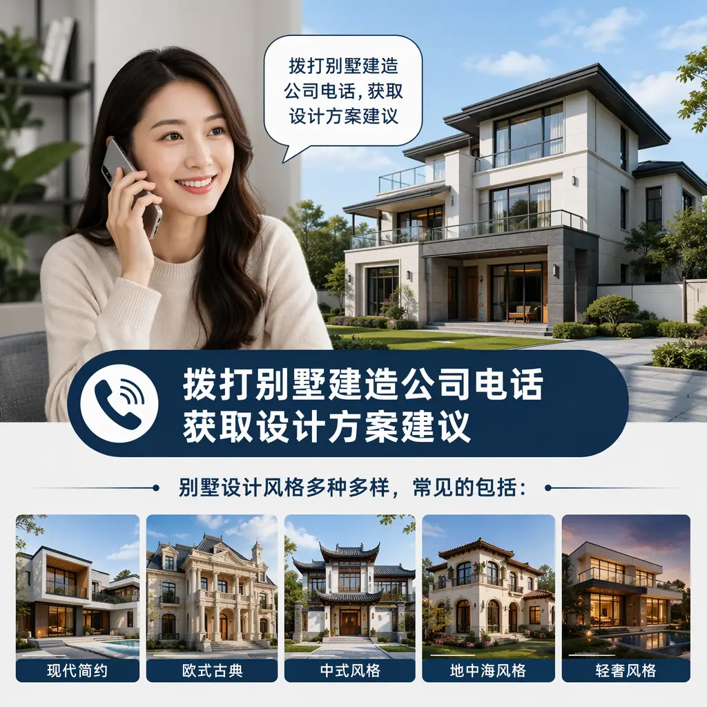 拨打山东别墅建造公司电话，获取设计方案建议