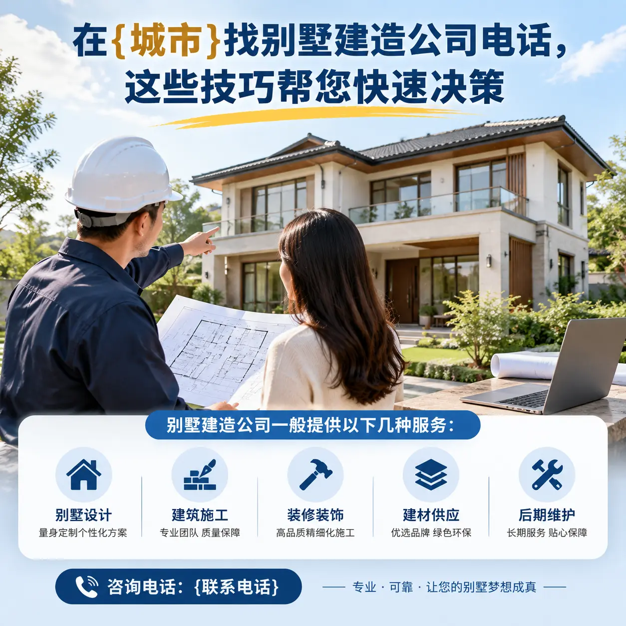 在山东找别墅建造公司电话，这些技巧帮您快速决策