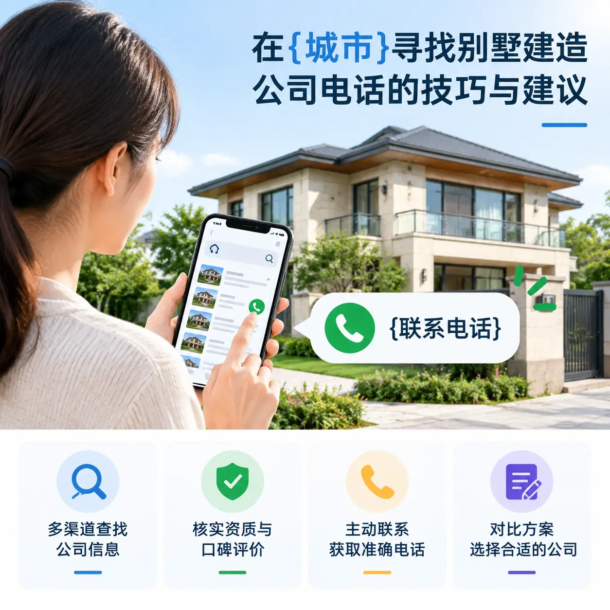 在山东寻找别墅建造公司电话的技巧与建议